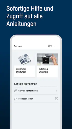 Liebherr SmartDevice screenshot