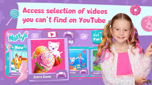 Like Nastya: Spiele & Videos screenshot