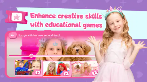 Like Nastya: Spiele & Videos screenshot