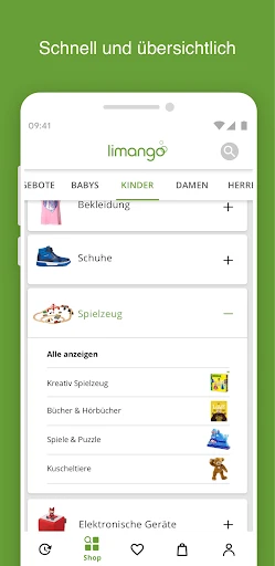 limango - Online-Shop screenshot