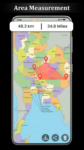 Live-Erdkarte: GPS-Navigation screenshot