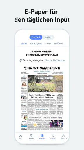 LN - Nachrichten und Podcast screenshot