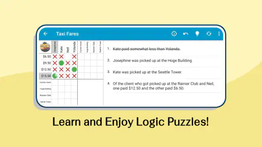 Logic Grid Puzzles: Brain Game screenshot