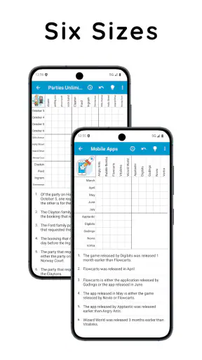 Logic Grid Puzzles: Brain Game screenshot