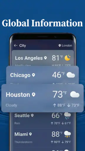 Lokales Wetter screenshot