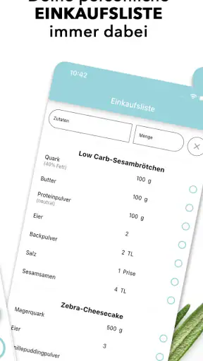 Low Carb Rezept des Tages screenshot