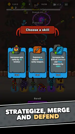 Lucky Forge: Idle TD Game screenshot