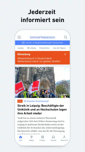 LVZ - Nachrichten und Podcast screenshot