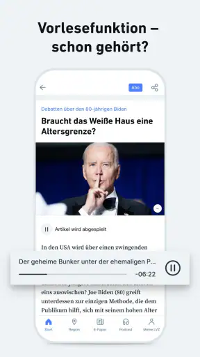 LVZ - Nachrichten und Podcast screenshot