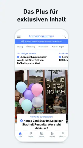 LVZ - Nachrichten und Podcast screenshot
