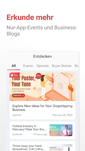 Made-in-China-B2B-Handels-App screenshot