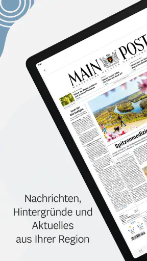Main-Post ePaper screenshot