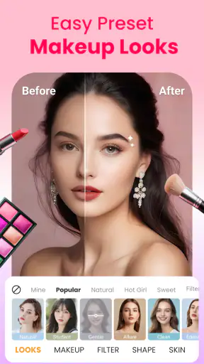 Make-up-Kamera & Selfie-Editor screenshot