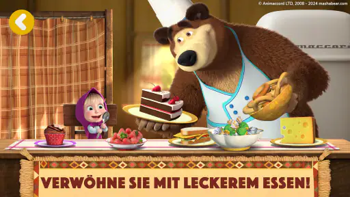 Mascha und der Bär: Tamagotchi screenshot