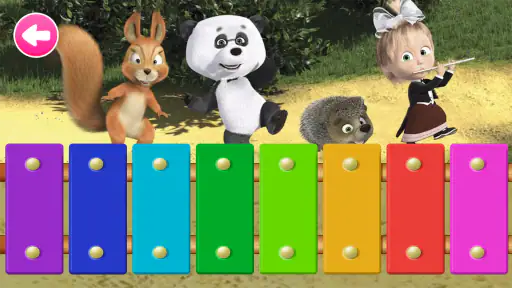 Mascha und der Bär. Lernspiele screenshot