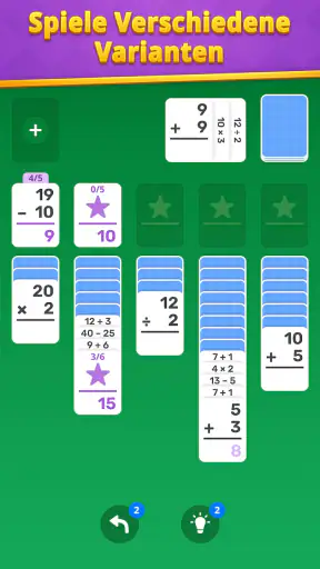 Math Solitaire: Brain Puzzle screenshot