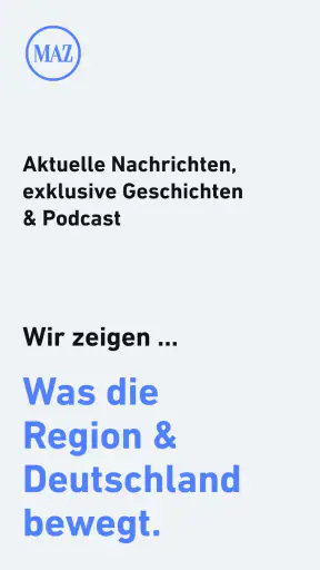 MAZ - Nachrichten und Podcast screenshot