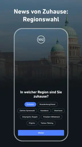 MAZ - Nachrichten und Podcast screenshot