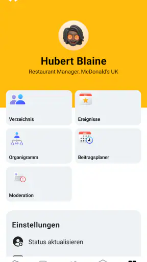 McD Connect screenshot