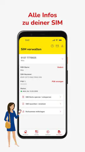 Mein NettoKOM App screenshot