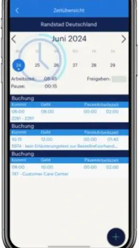 Mein Randstad screenshot