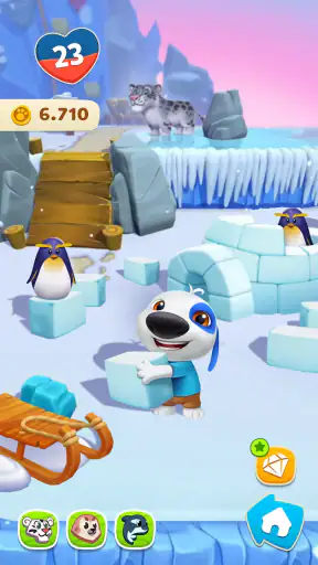 Mein Talking Hank: Inseln screenshot