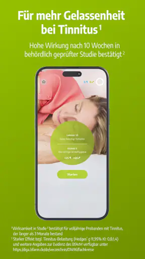 Meine Tinnitus App screenshot