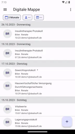 meinpflegedienst.com screenshot