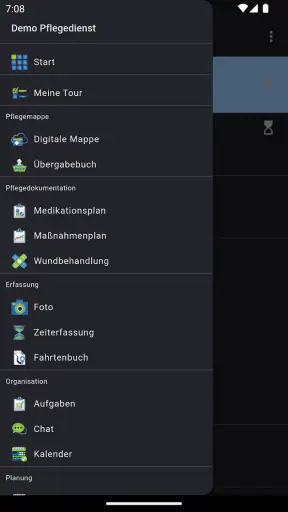meinpflegedienst.com screenshot