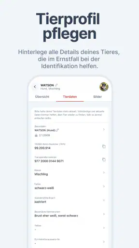 MeinTASSO screenshot