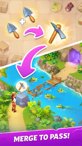 Merge Adventure: Haus-Design screenshot