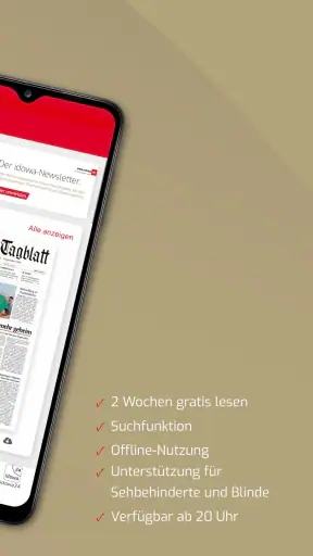 MGA E-Paper screenshot