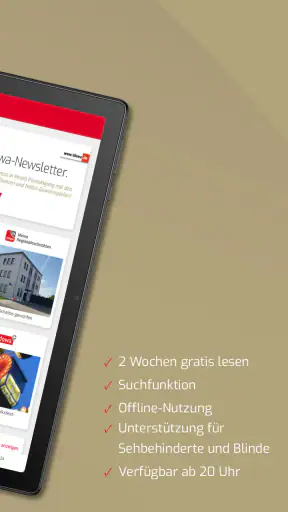 MGA E-Paper screenshot