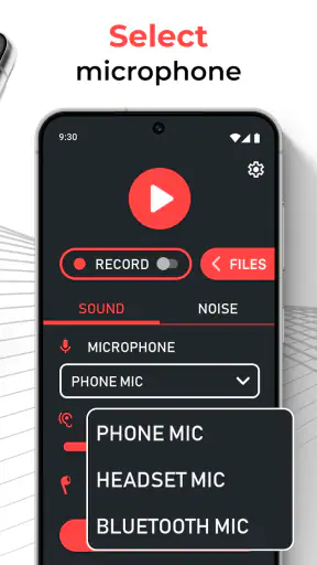 Mikrofonverstärker screenshot