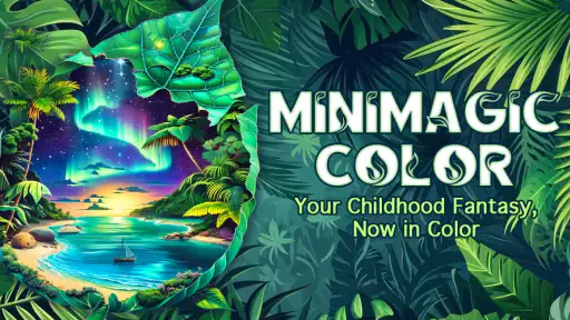 MiniMagic Malbuch screenshot