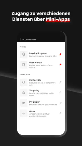 Mitsubishi Motors screenshot