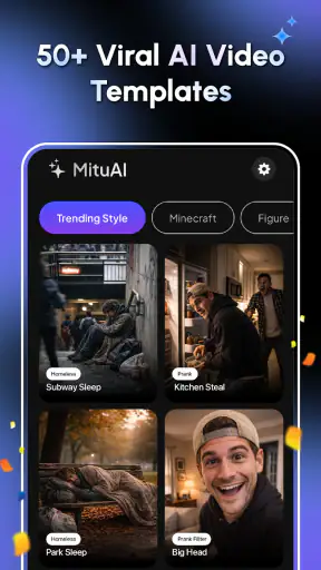 Mitu AI: KI Prank Video Maker screenshot