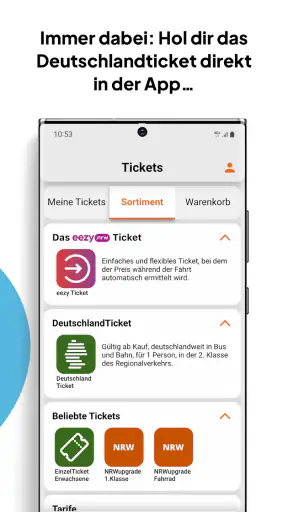 mobil.nrw screenshot