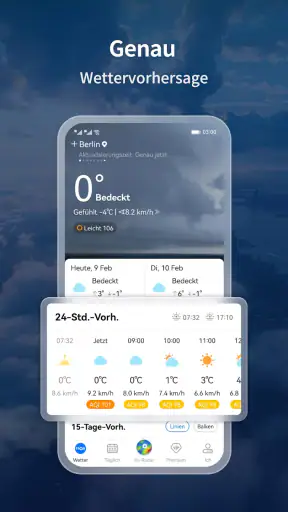 MojiWeather: Wetterradar screenshot