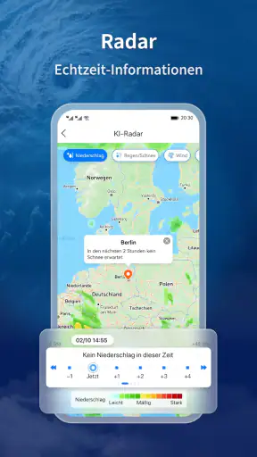 MojiWeather: Wetterradar screenshot