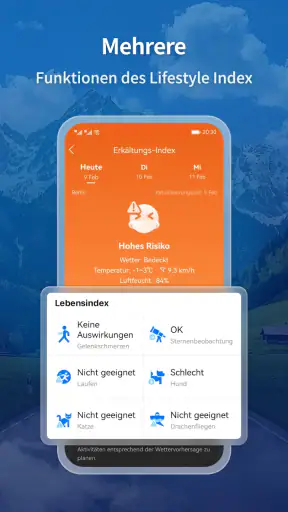 MojiWeather: Wetterradar screenshot