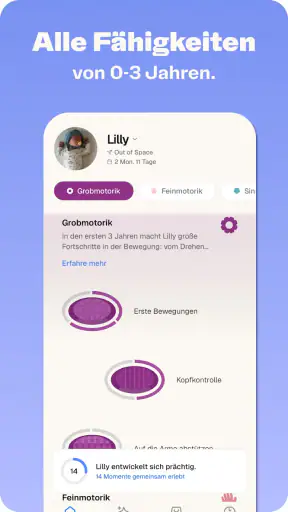 momo Baby Entwicklung & Wissen screenshot