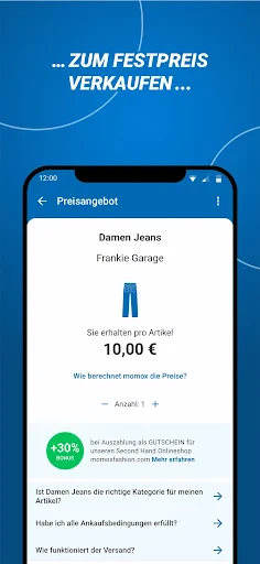 momox: Second Hand verkaufen screenshot