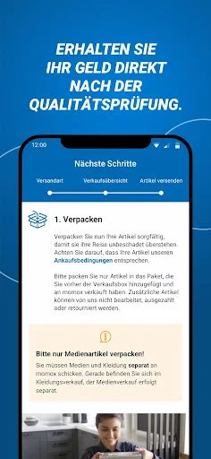 momox: Second Hand verkaufen screenshot