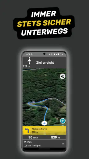 Motorrad Navi & Touren-Motobit screenshot
