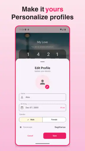 My Love: In Love Days Counter screenshot