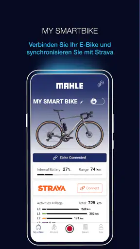 My SmartBike screenshot