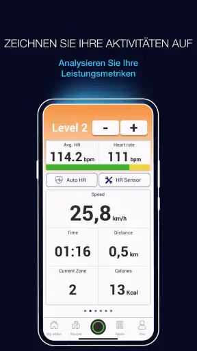 My SmartBike screenshot