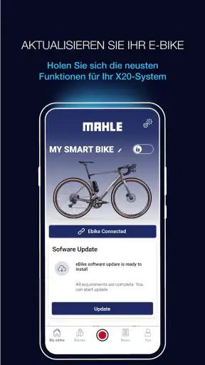 My SmartBike screenshot