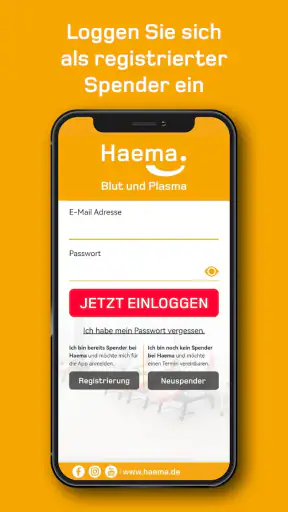 MyHaema - Blut- & Plasmaspende screenshot